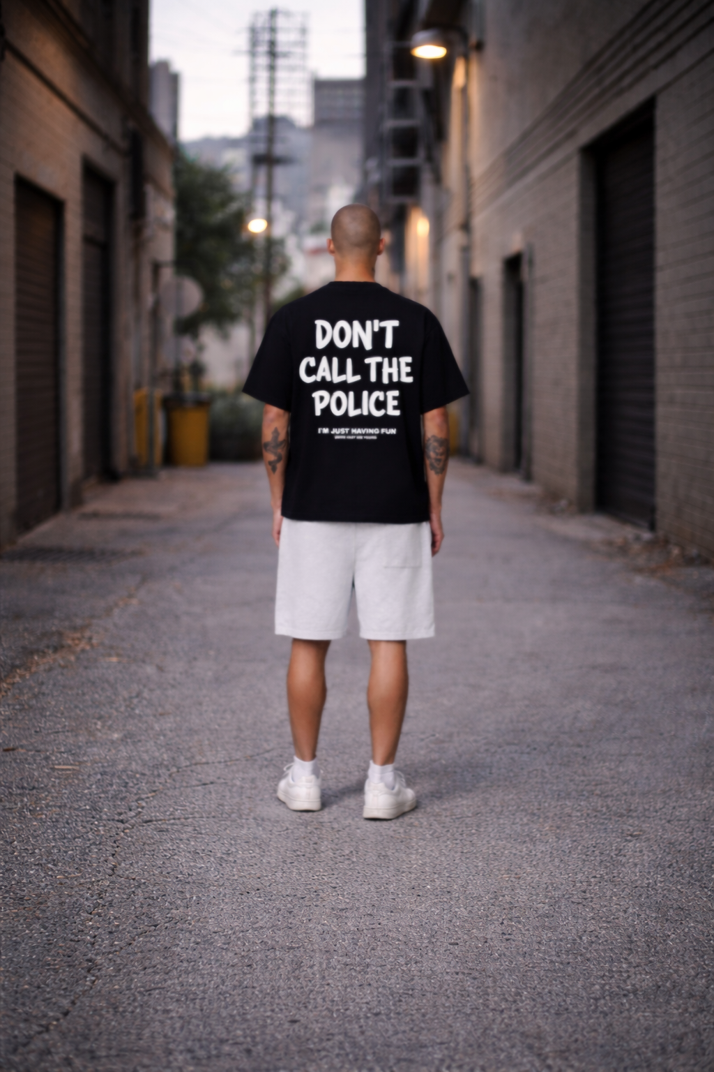 Drive Fast Don’t Call Tee Black