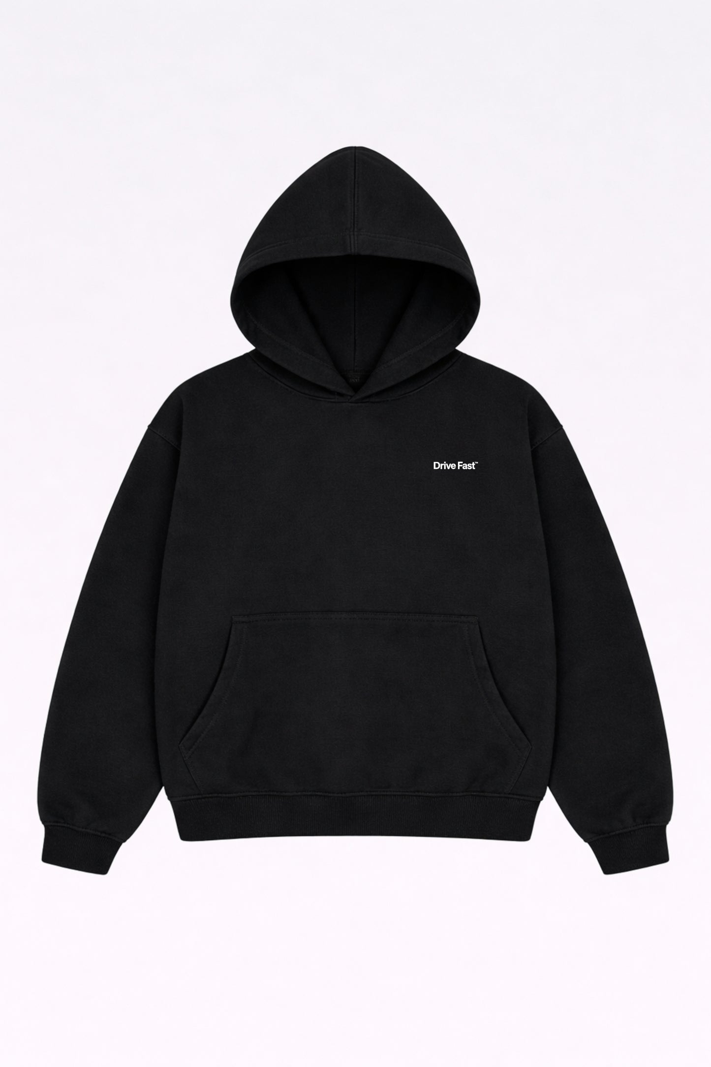Drive Fast Strafzettel Hoodie Black