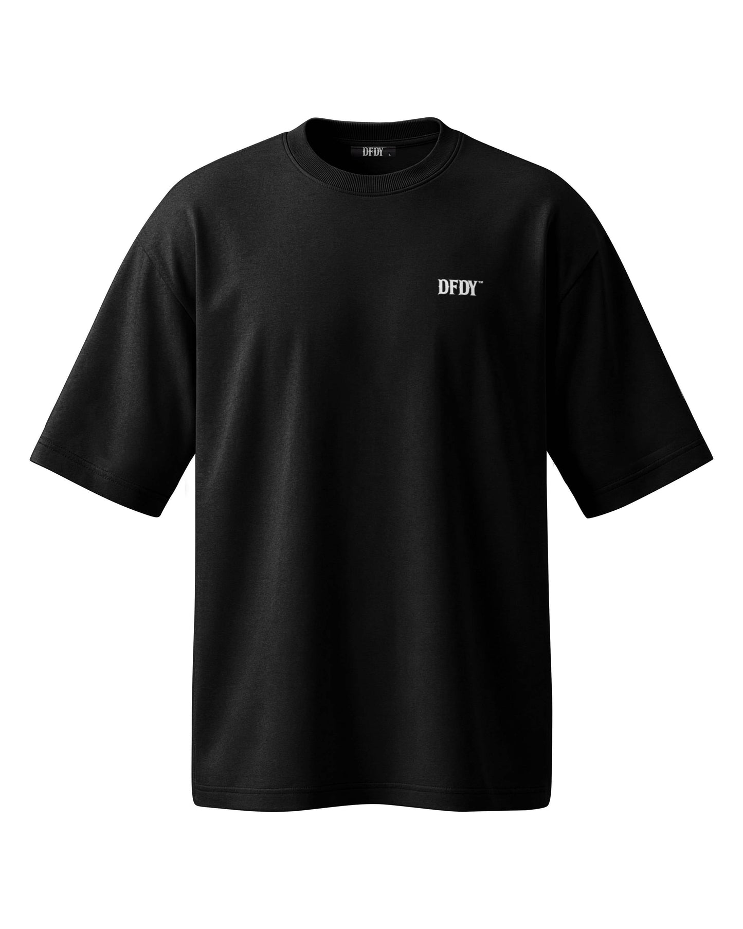 Drive Fast Back Tee Black