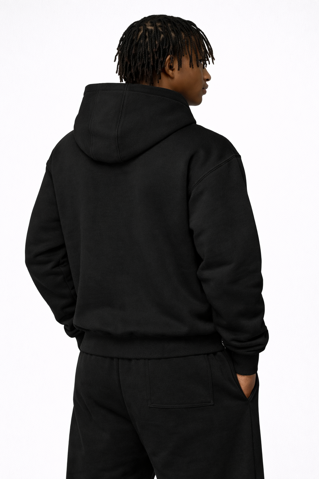 Drive Fast Car Hoodie Black Pink