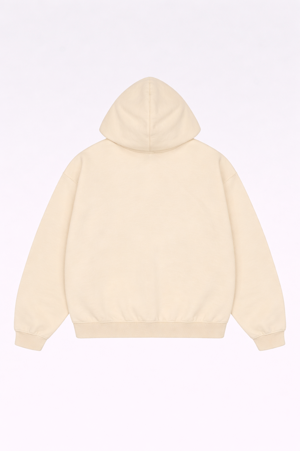 Drive Fast Logo Hoodie Creme