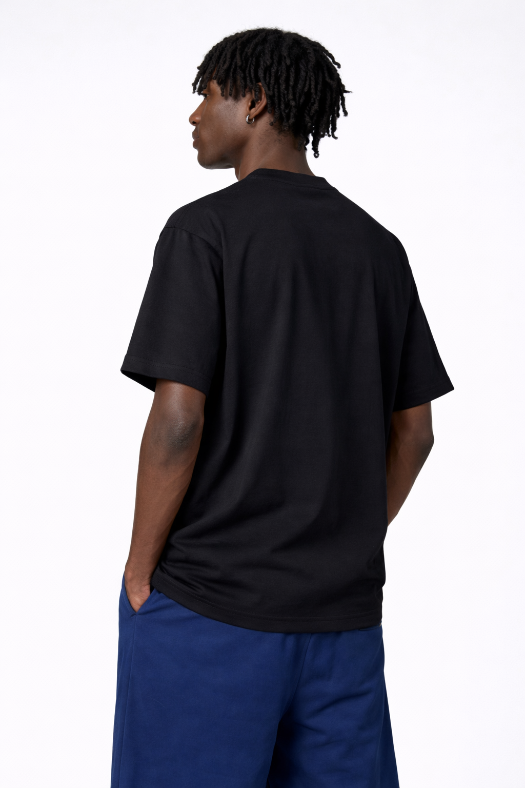 Drive Fast Piston Tee Black