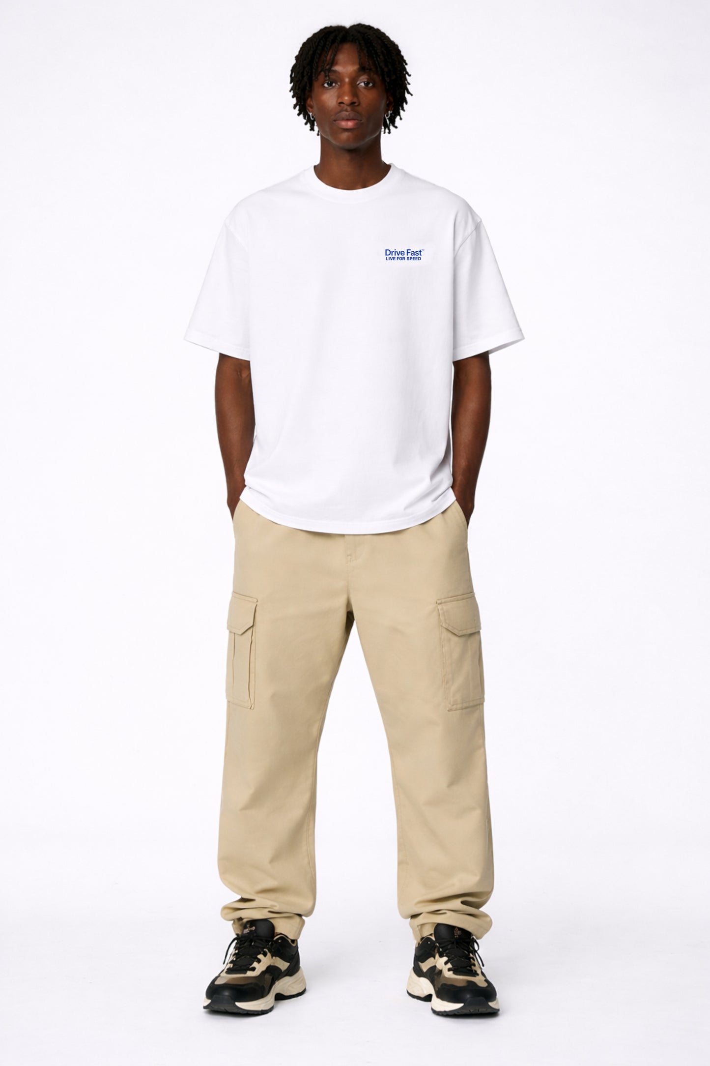 Drive Fast Fuck Tempolimit Tee White