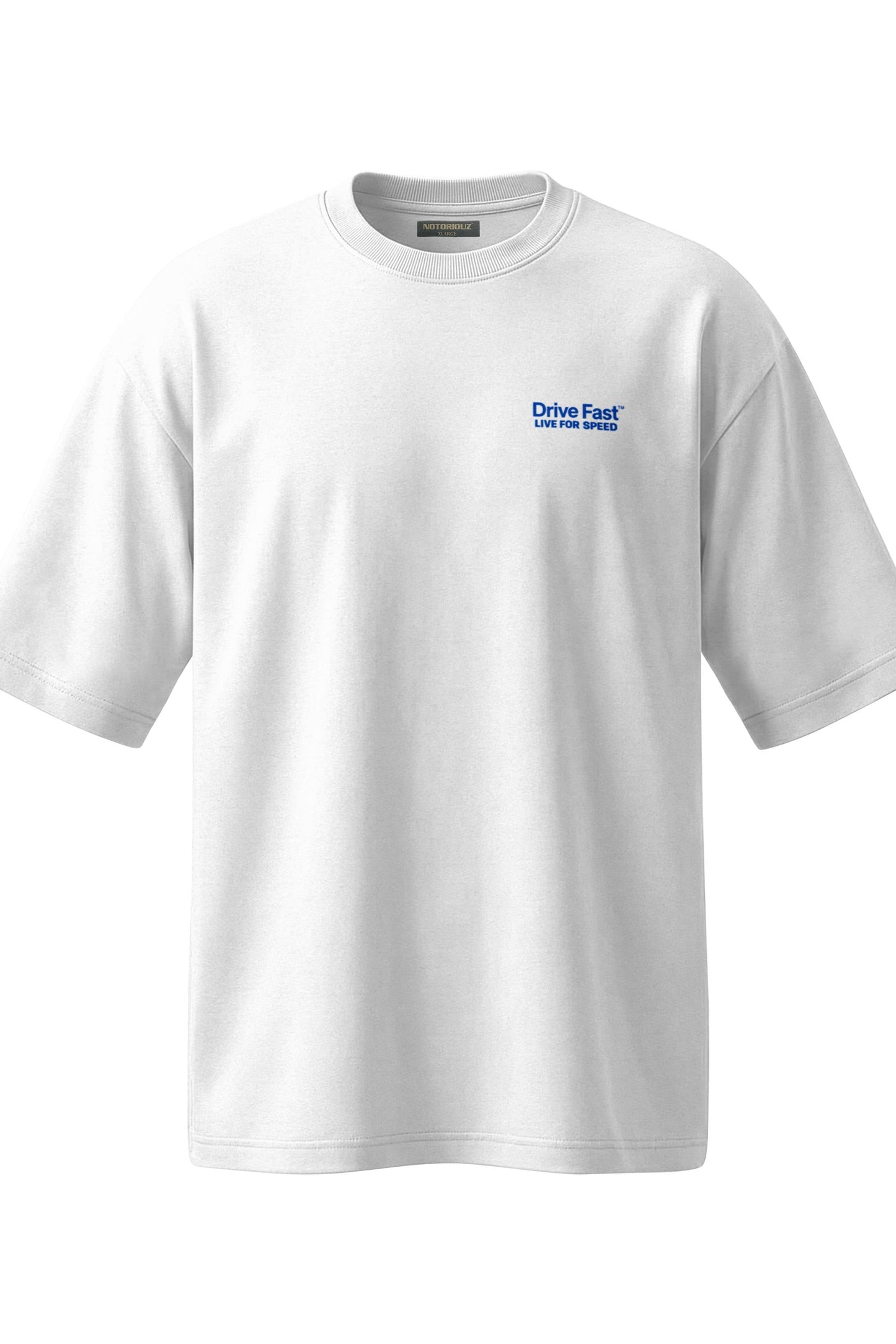 Drive Fast Fuck Tempolimit Tee White