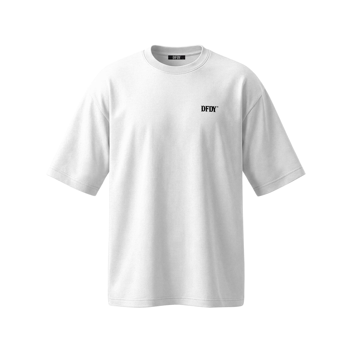 Drive Fast Back Tee White