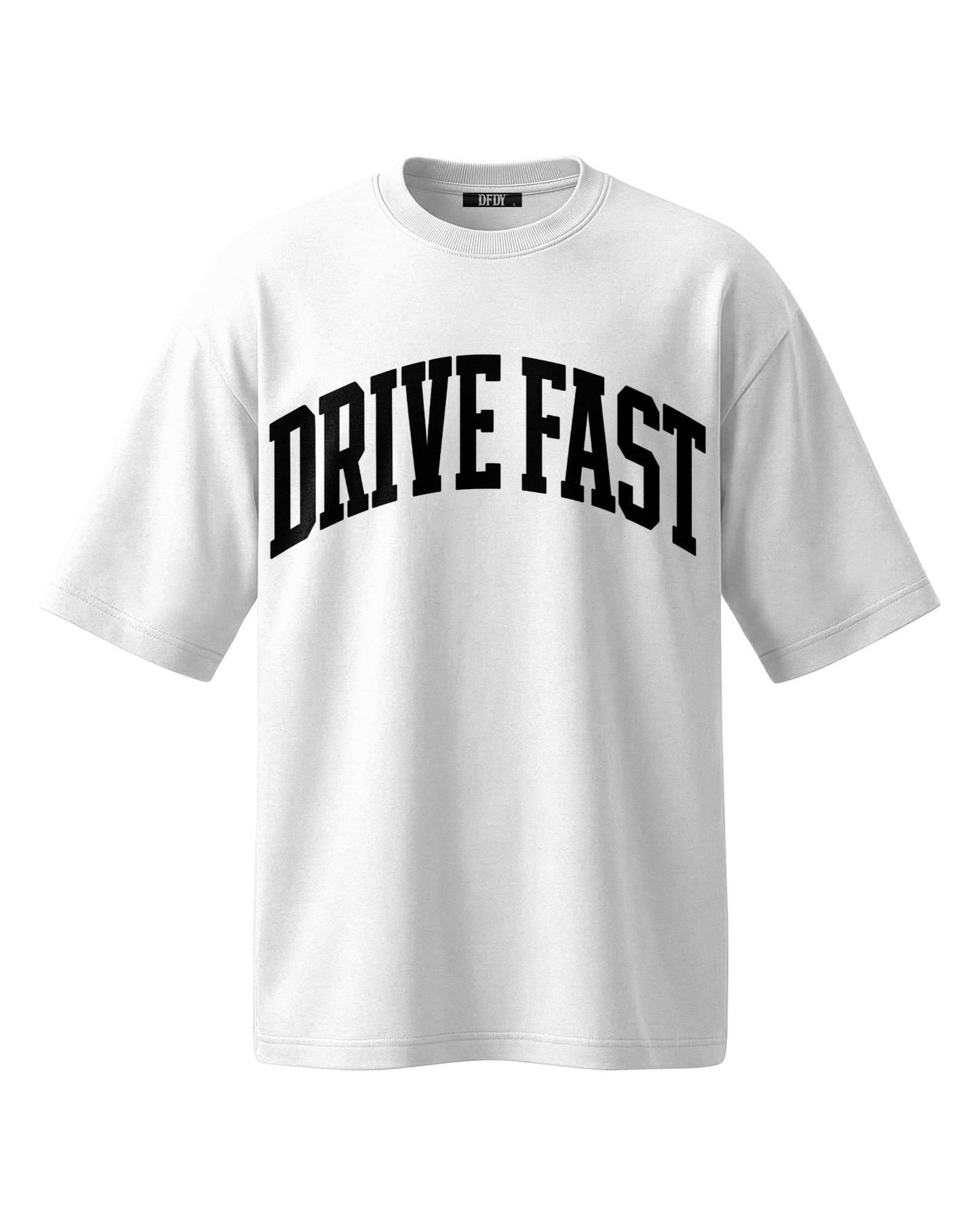 Drive Fast Essential Tee White