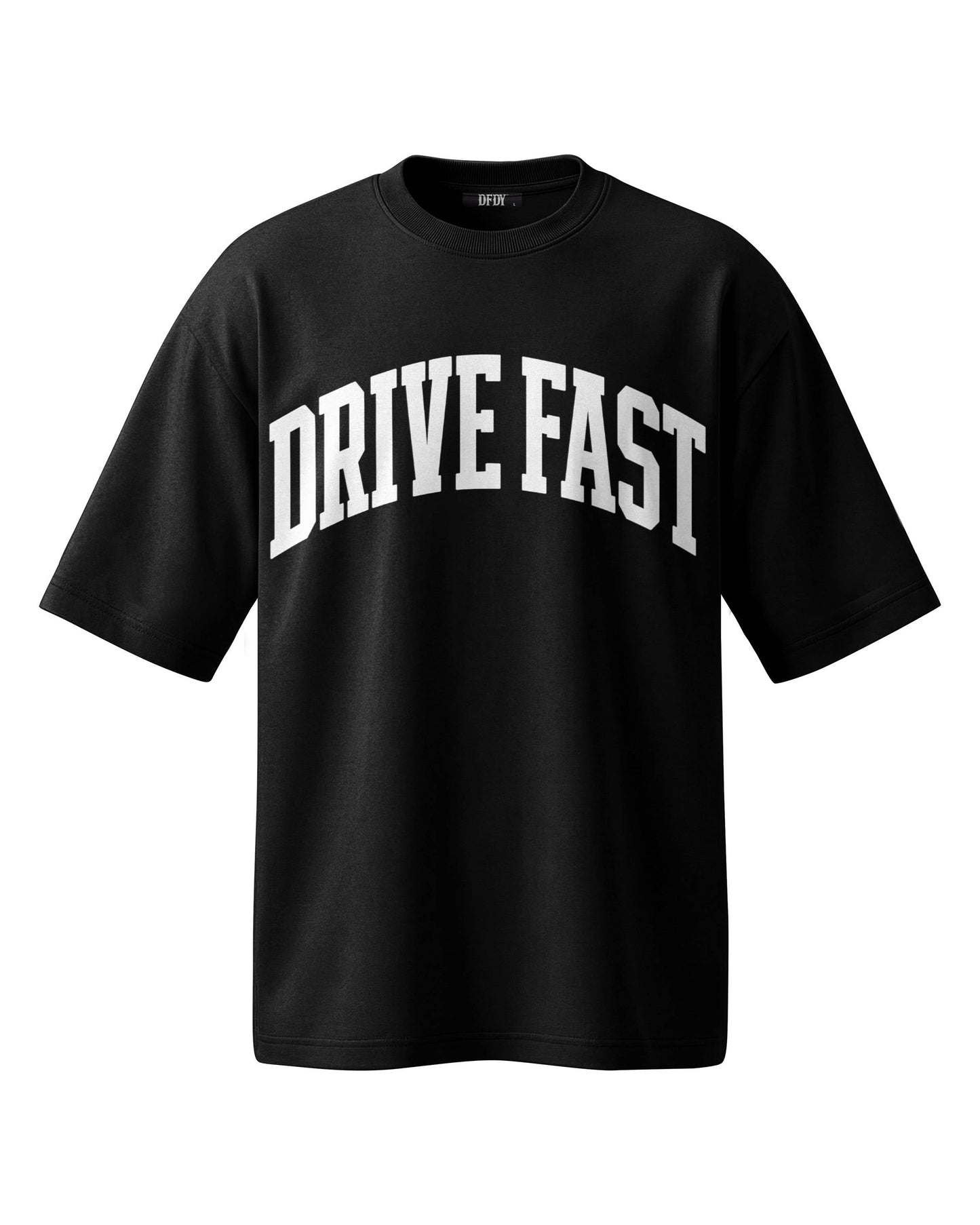 Drive Fast Essential Tee Black