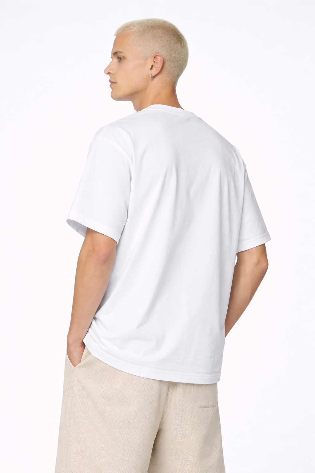Drive Fast Car Tee White