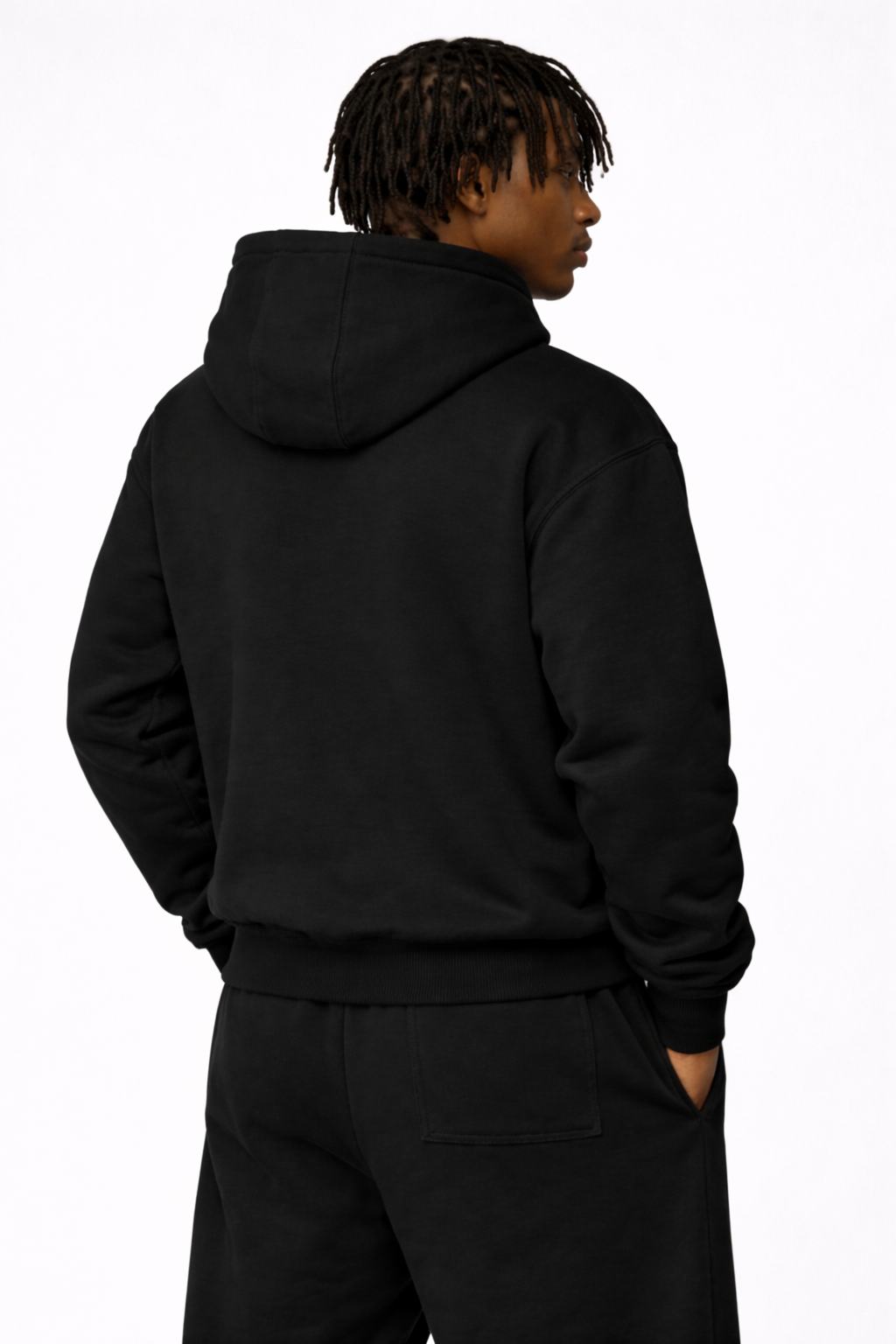 Drive Fast Car Hoodie Black