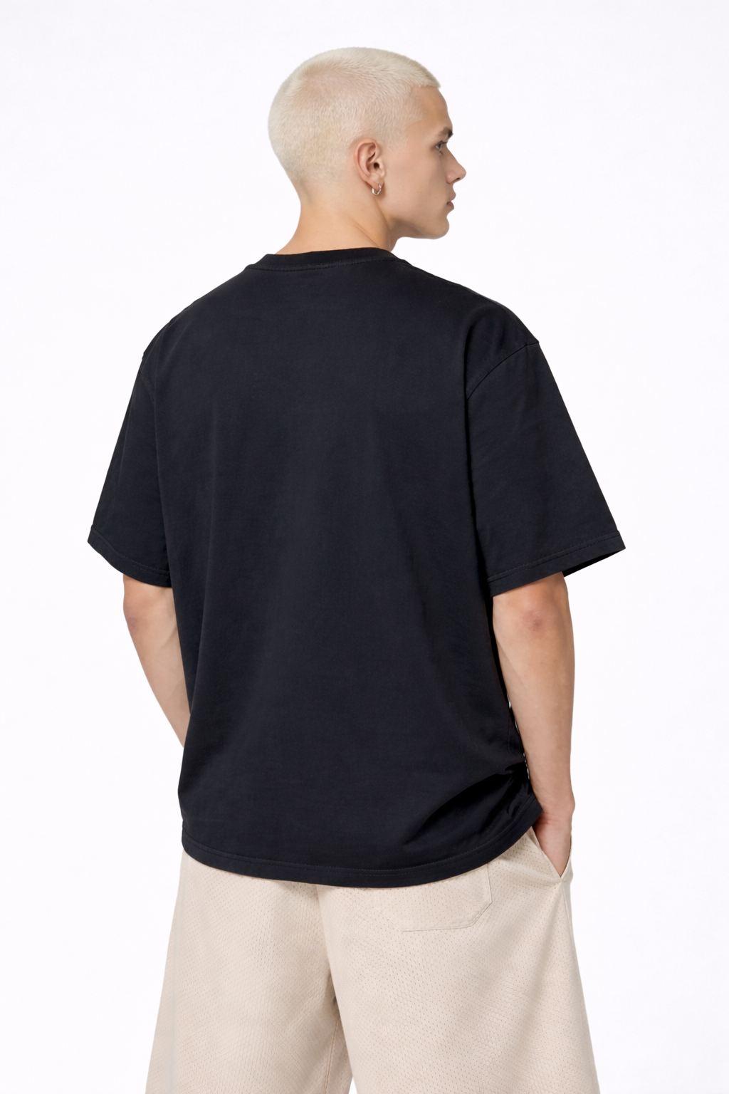 Drive Fast Moto Tee Black